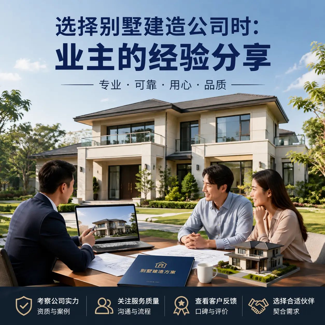 选择别墅建造公司时: 紫云 业主的经验分享