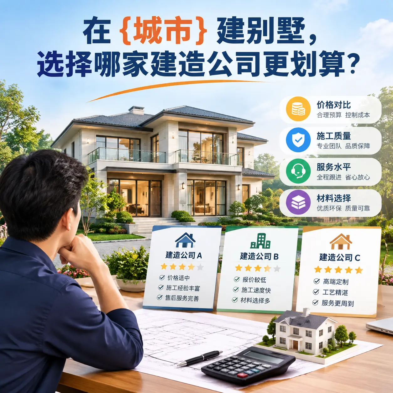 在 紫云 建别墅,选择哪家建造公司更划算?