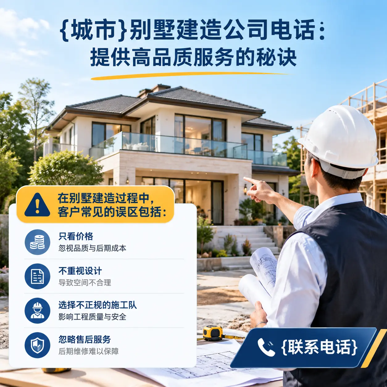紫云别墅建造公司电话:提供高品质服务的秘诀