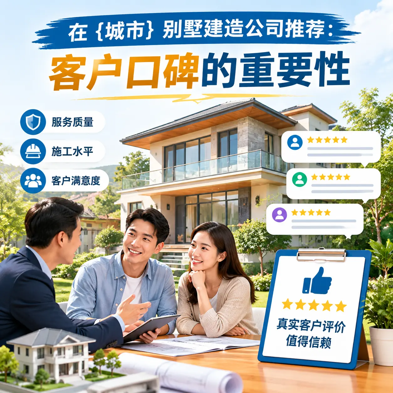在 紫云 别墅建造公司推荐:客户口碑的重要性