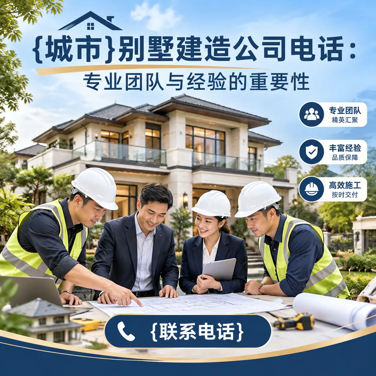 紫云别墅建造公司电话:专业团队与经验的重要性