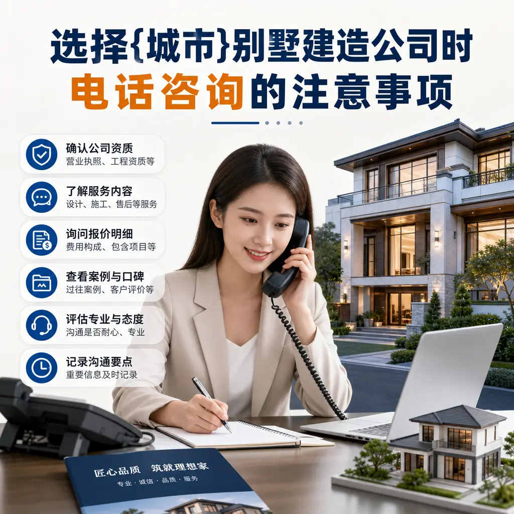 选择紫云别墅建造公司时，电话咨询的注意事项