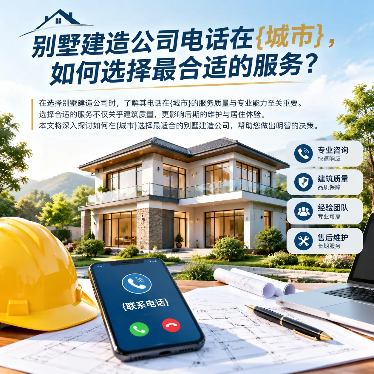 别墅建造公司电话在紫云,如何选择最合适的服务?