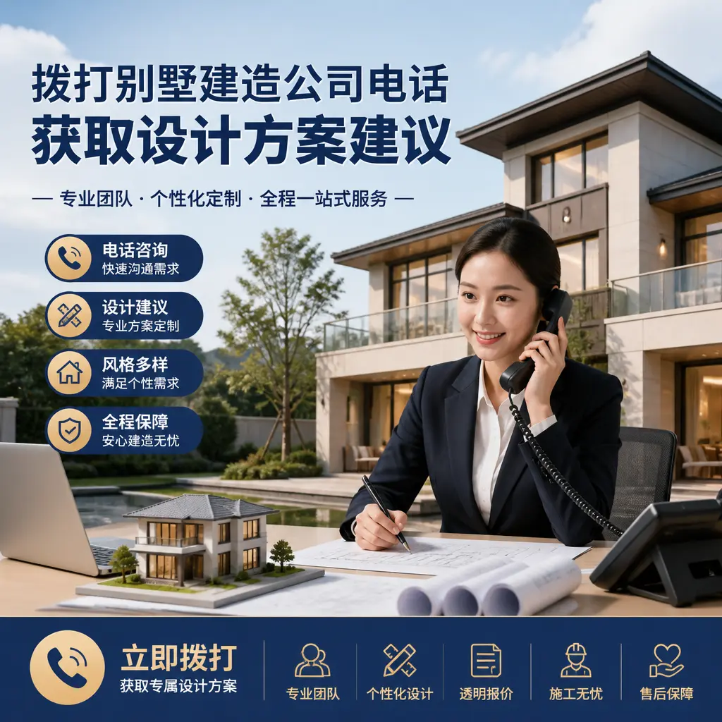 拨打紫云别墅建造公司电话，获取设计方案建议