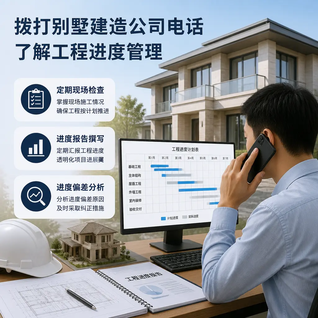 拨打紫云别墅建造公司电话,了解工程进度管理
