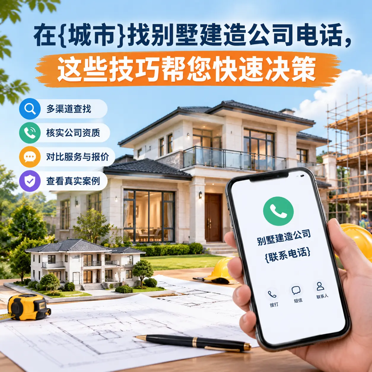 在紫云找别墅建造公司电话,这些技巧帮您快速决策