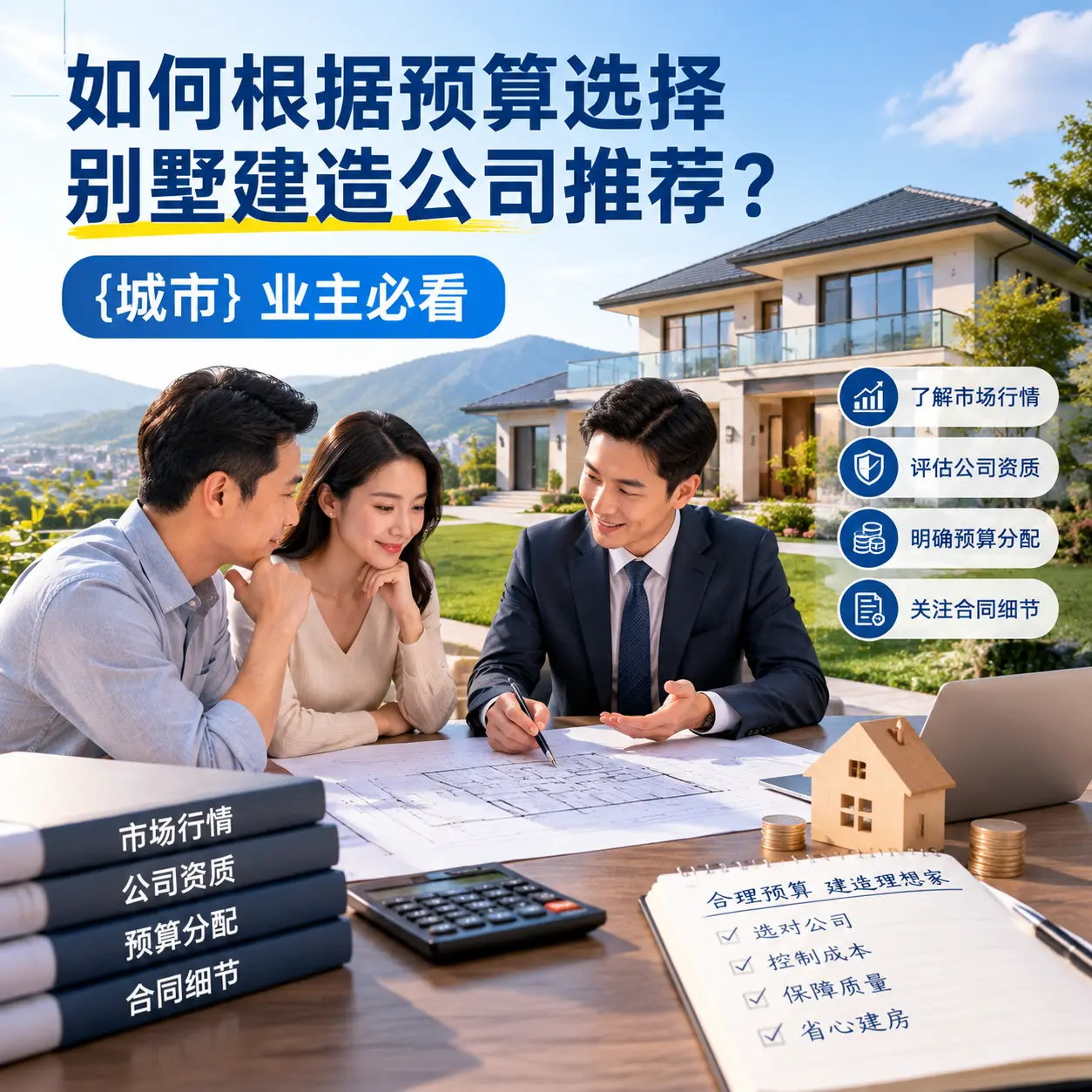 如何根据预算选择别墅建造公司推荐？ 紫云 业主必看