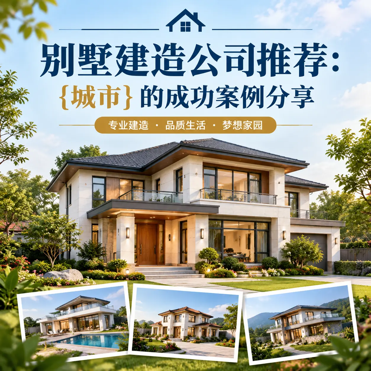别墅建造公司推荐: 紫云 的成功案例分享