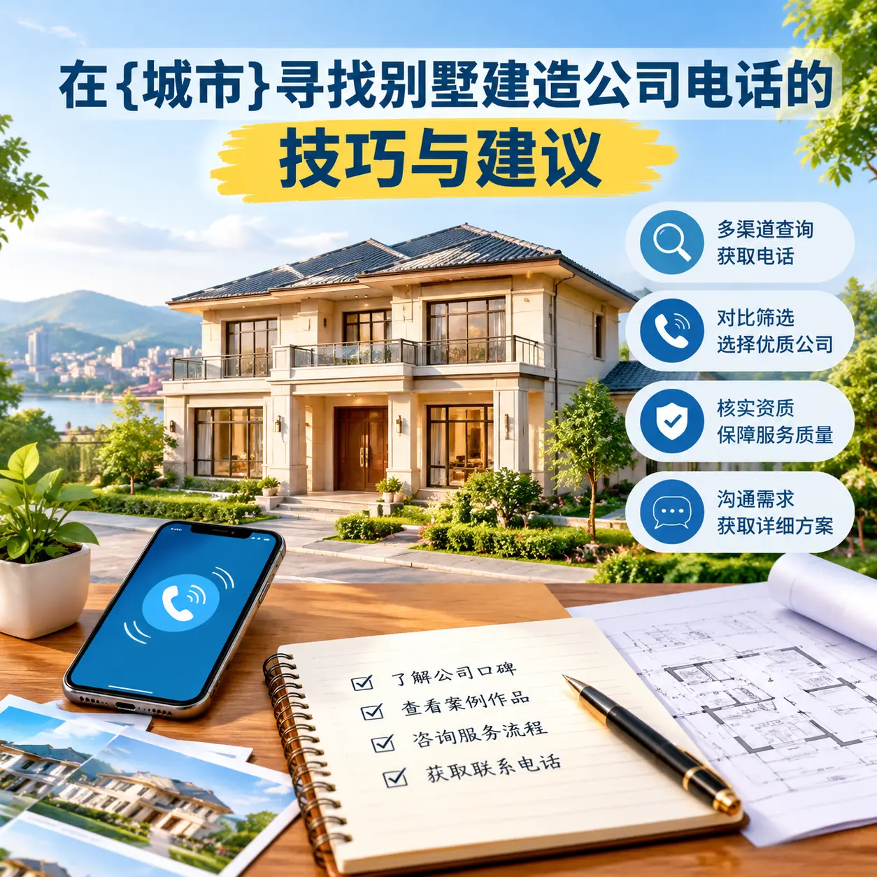 在紫云寻找别墅建造公司电话的技巧与建议