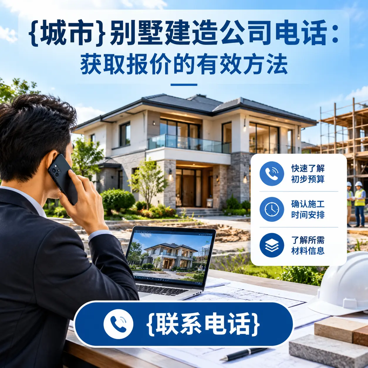 紫云别墅建造公司电话:获取报价的有效方法