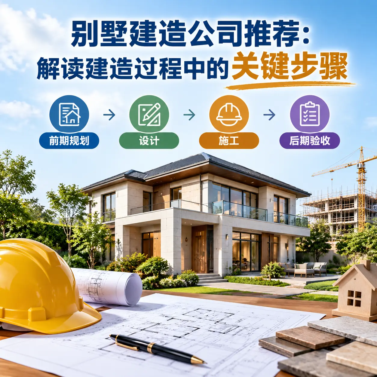 别墅建造公司推荐:解读建造过程中的关键步骤
